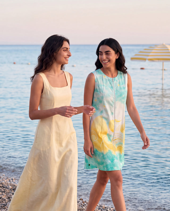 Serene-Lemon dress