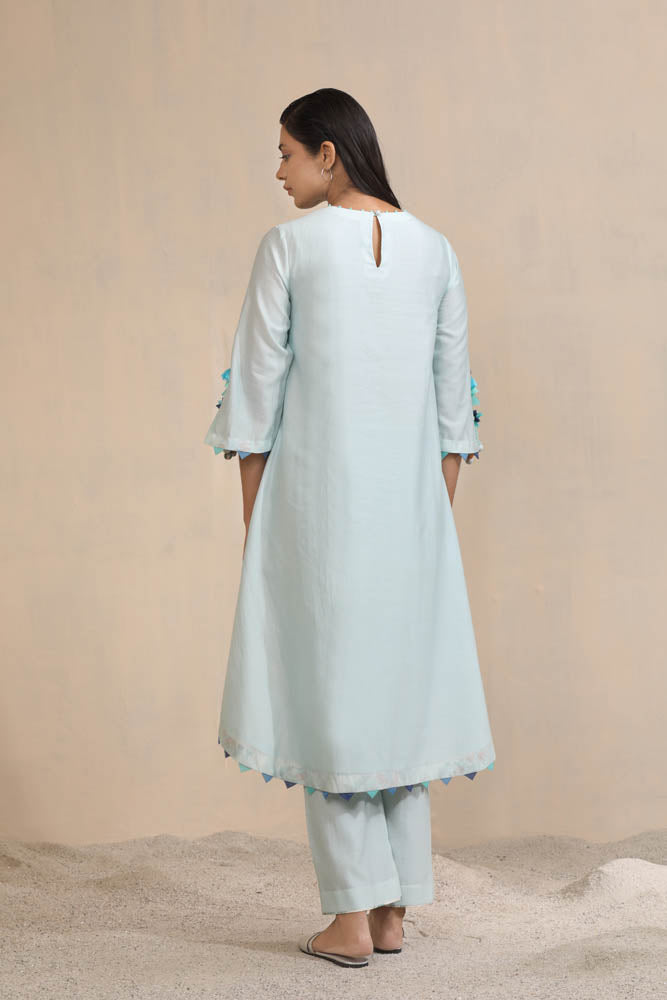 Leher Kurta & Trouser Co-ord Set