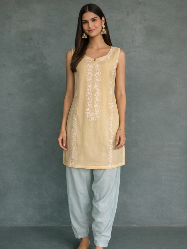 A-LINE KURTA WITH SALWAR