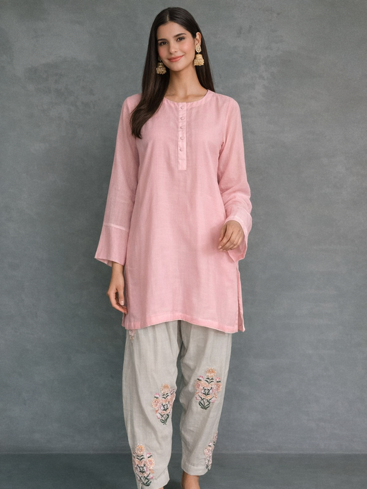 A-LINE KURTA WITH SALWAR