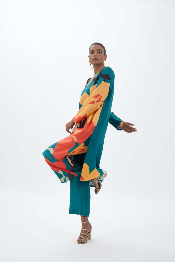 Hanna Khan In Guldasta Kurta & Pant Co-ord