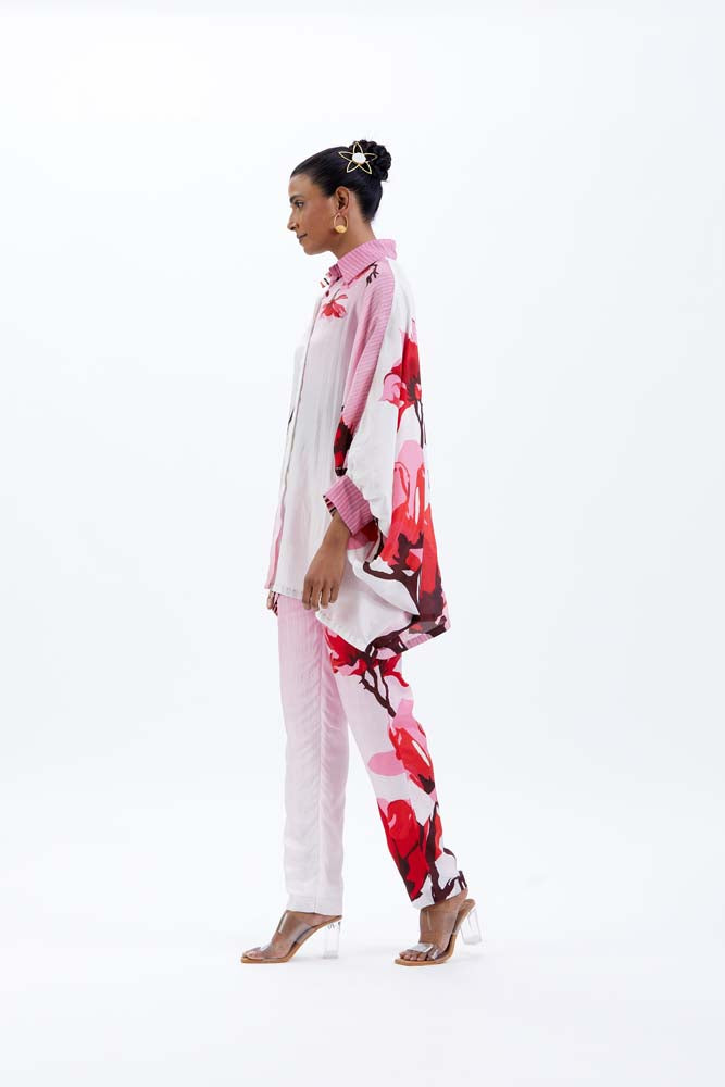 Gulistan Cape Shirt & Trouser Co-ord