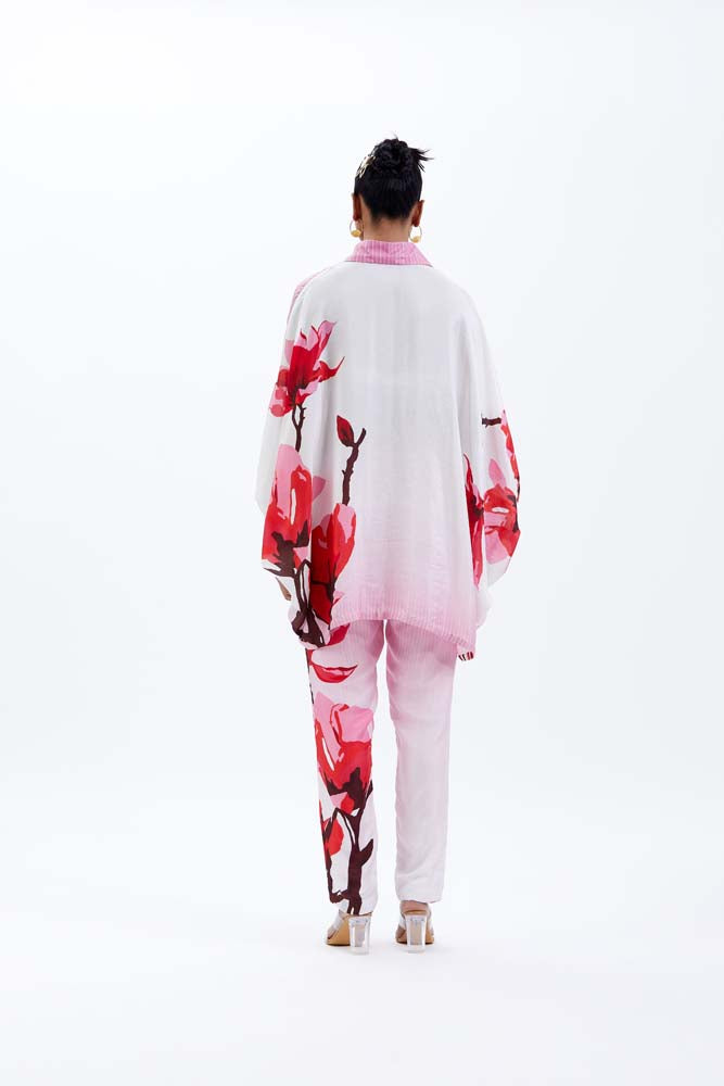 Gulistan Cape Shirt & Trouser Co-ord