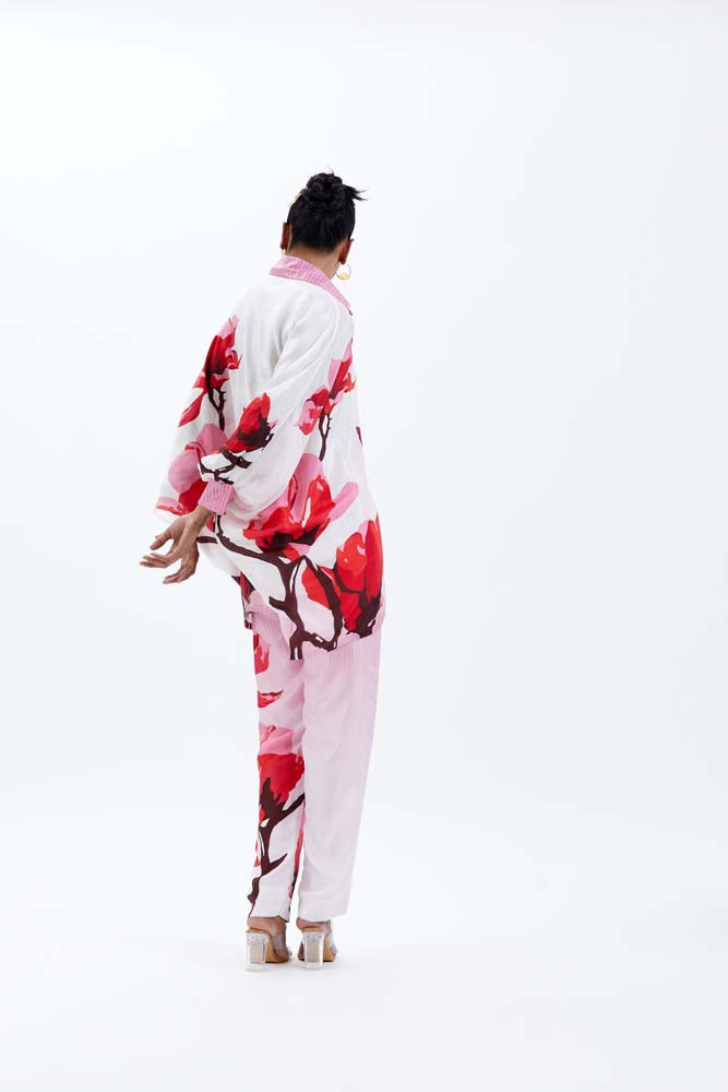 Gulistan Cape Shirt & Trouser Co-ord