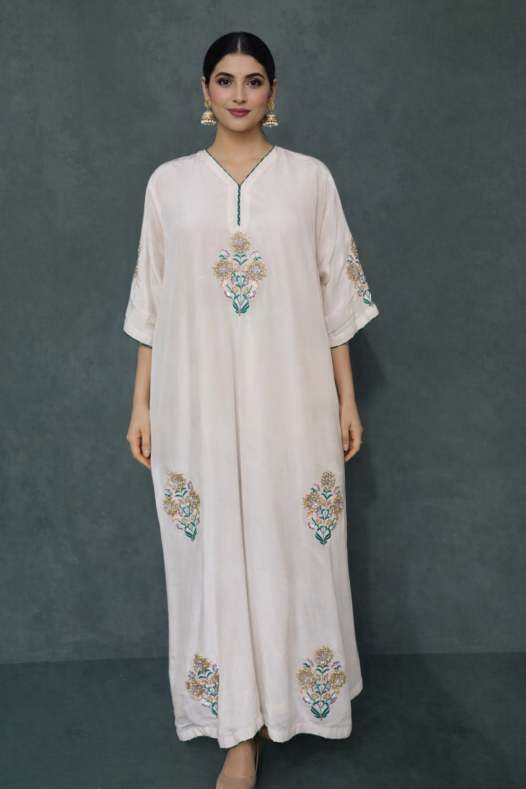 IVORY KAFTAN