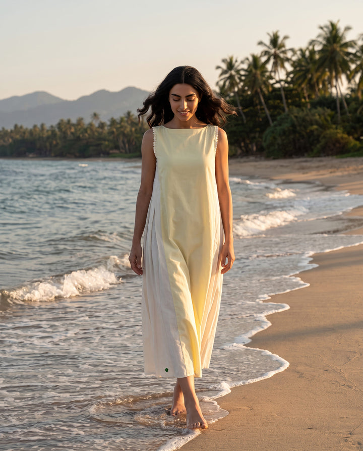 Serenity- Lemon Dress
