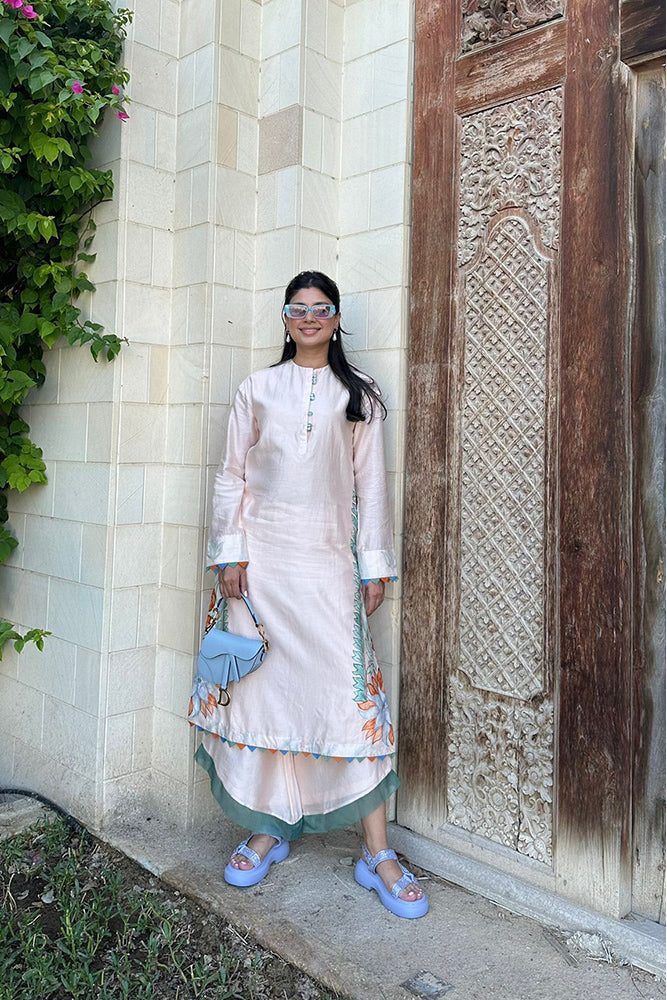 Roshini Daswani In Bouin Kurta & Trouser Co-ord Set