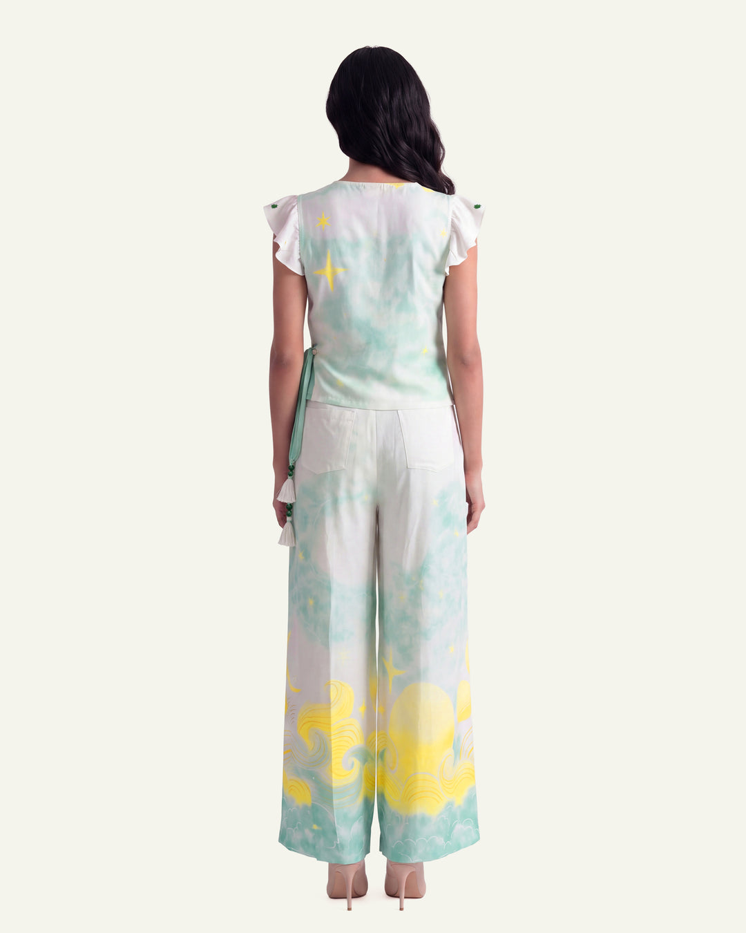 Muse Trousers-Teal
