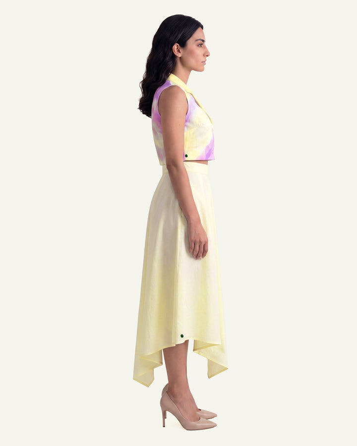Bloom Skirt-Lemon