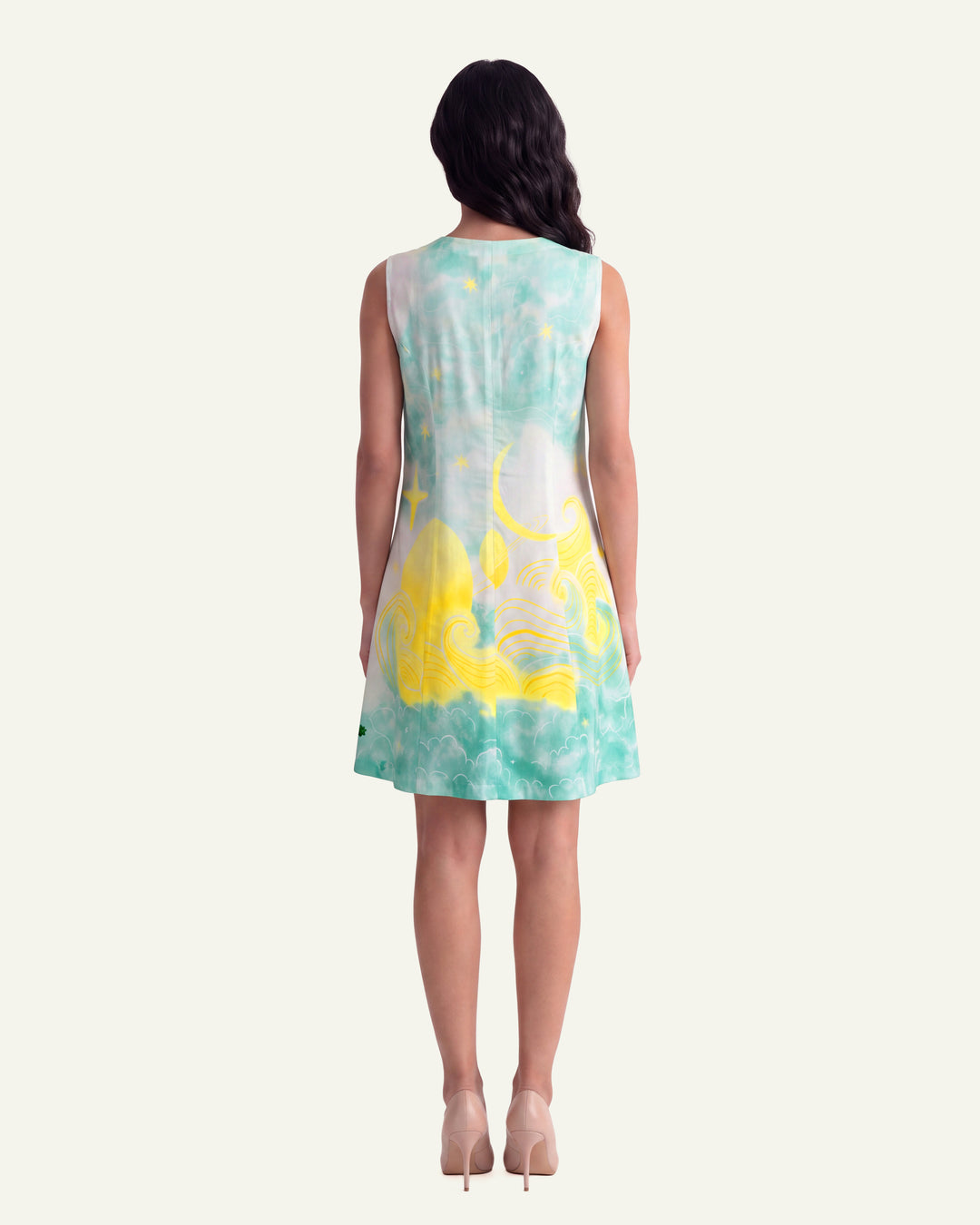 Meadow-Teal Dress