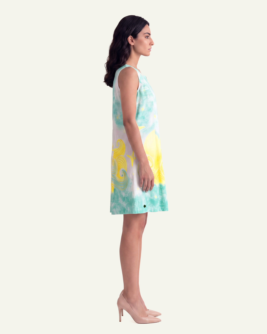 Meadow-Teal Dress