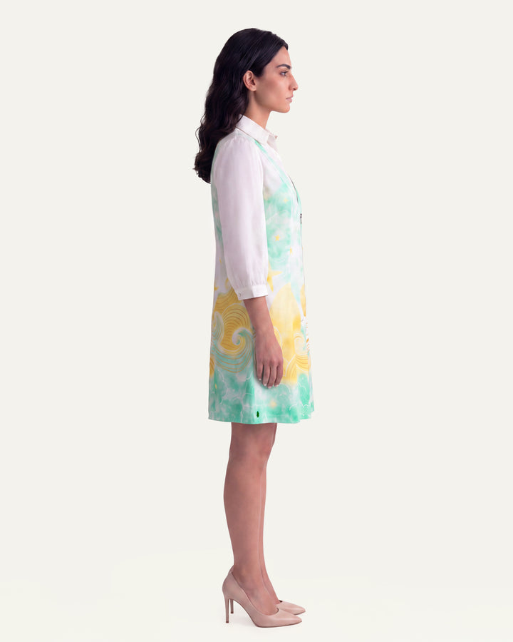 Luna Teal Dress