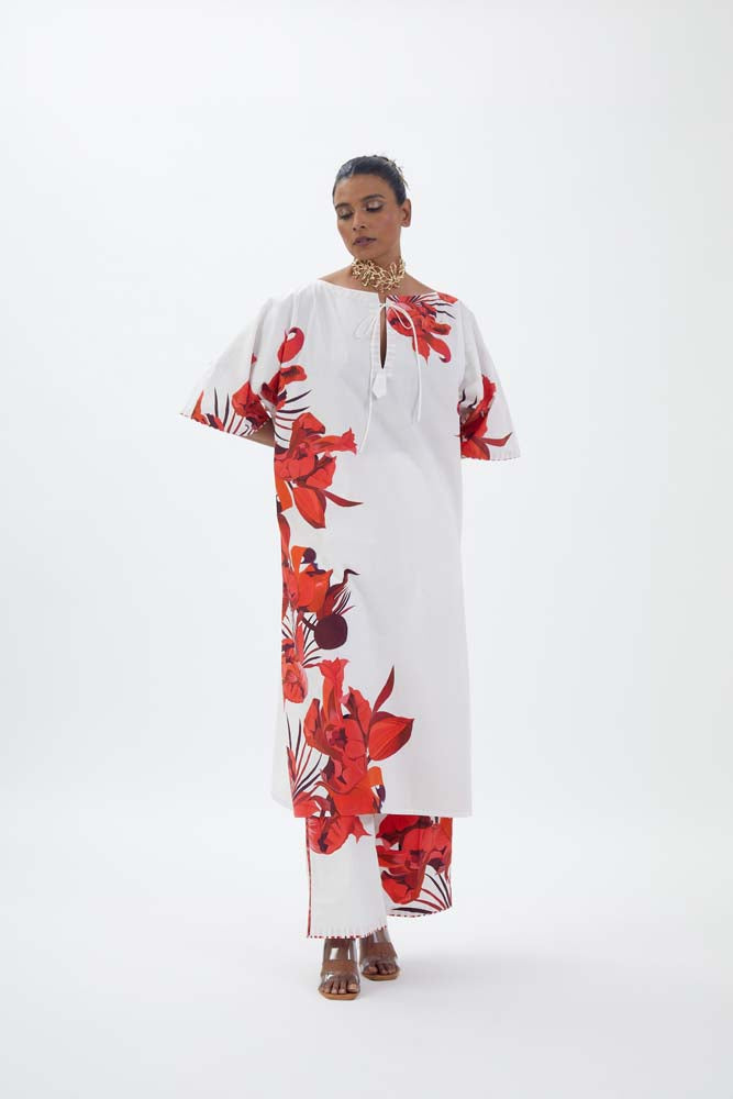 Gulmohar Long Tunic & Pant Co-ord