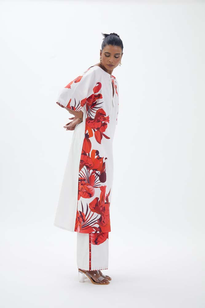 Gulmohar Long Tunic & Pant Co-ord